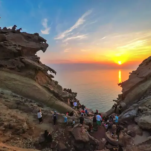 غروب جزیره هرمز